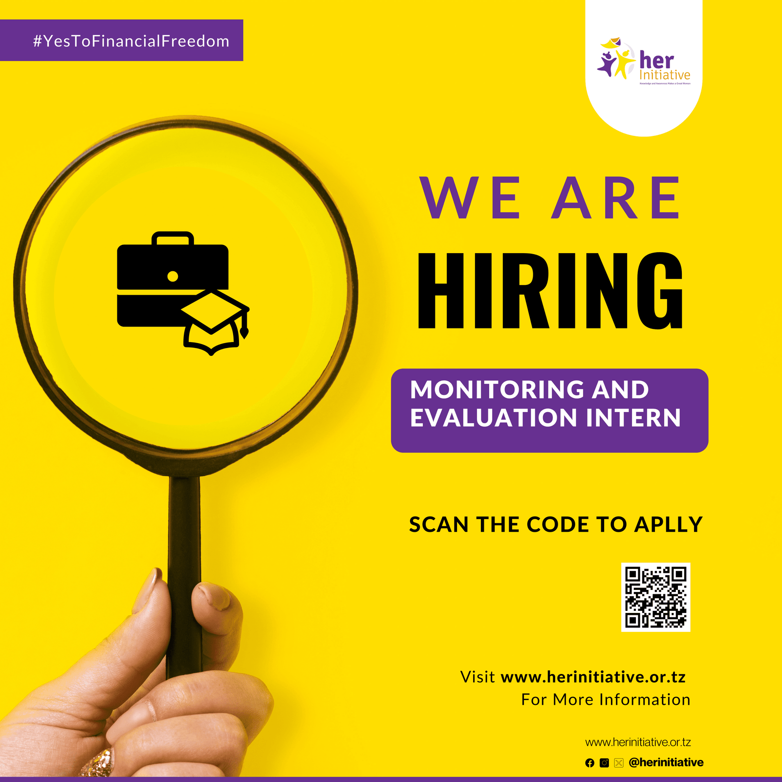 MONITORING AND EVALUATION INTERN
